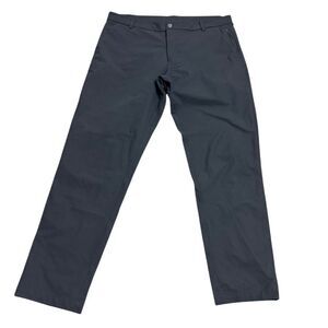 Lululemon‎ Mens Size 38 Gray Commission Classic Pants LM5711S
